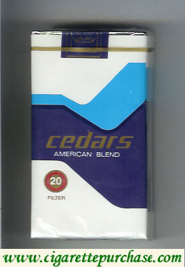 Cedars cigarettes American Blend long